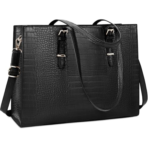 PALAY® Laptop Bag for Women 15.6 inches Laptop Tote Bag Fashion PU Leather Laptop Tote Bag Business Briefcase Shoulder Bag Commuting Handbag Crossbody Bag Detachable Shoulder Strap Design PALAY® Laptop Bag for Women 15.6 inches Laptop Tote Bag Fashion PU Leather Laptop Tote Bag Business Briefcase Shoulder Bag Commuting Handbag Crossbody Bag Detachable Shoulder Strap Design